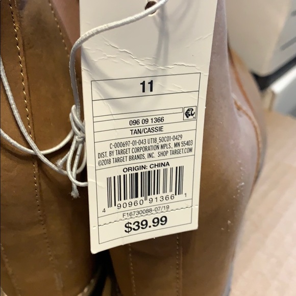 Universal Thread Cassie Wedge boot pull on Tan - Picture 3 of 3